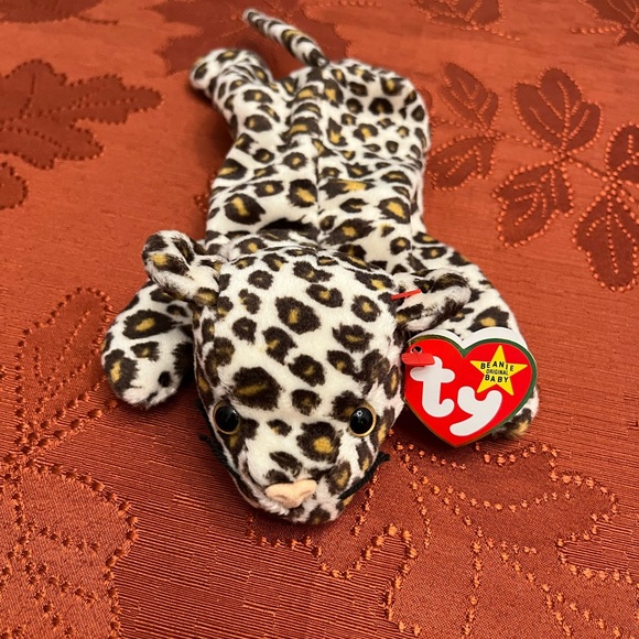 NWT TY Freckles the Leopard Beanie Baby - Picture 6 of 10